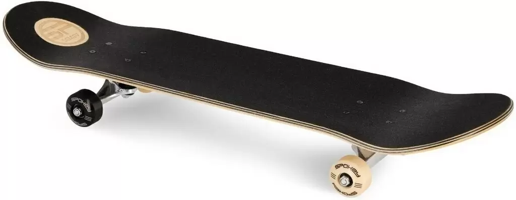 Skateboard Spokey Skalle PRO, negru/bej