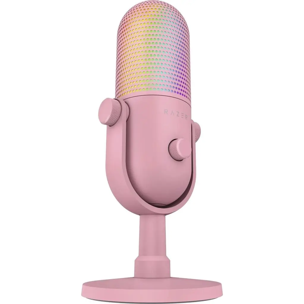 Микрофон Razer Seiren V3 Chroma Quartz RZ19-05060300-R3M1, розовый