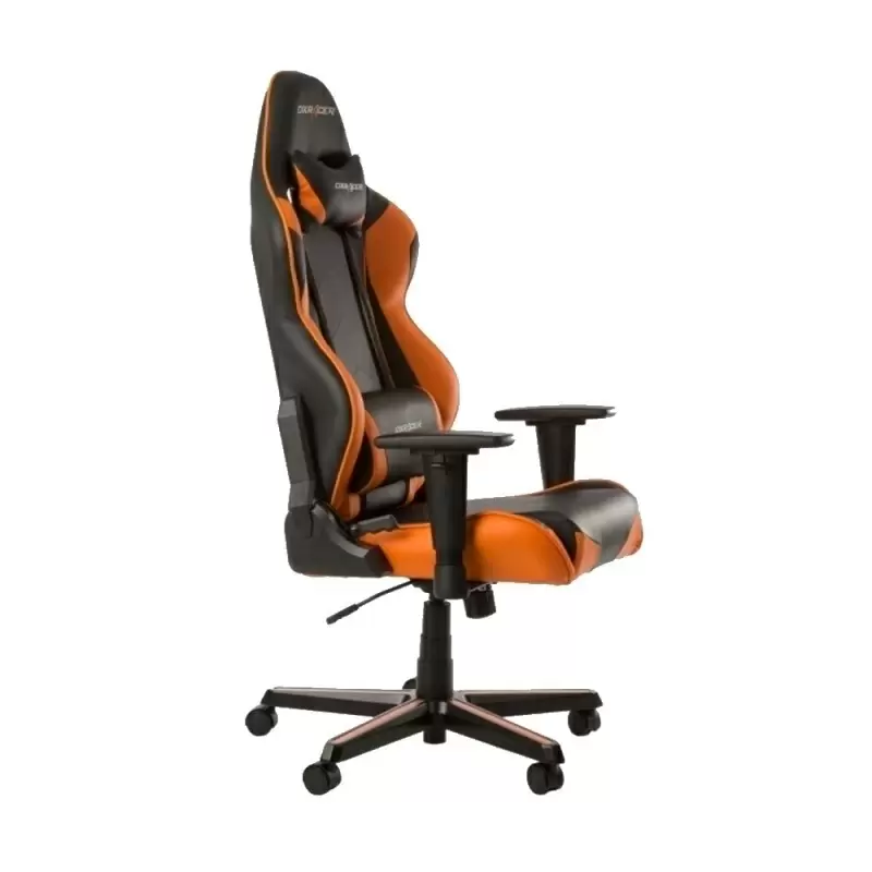 Компьютерное кресло DXRacer GC-R0-NO, черный/оранжевый