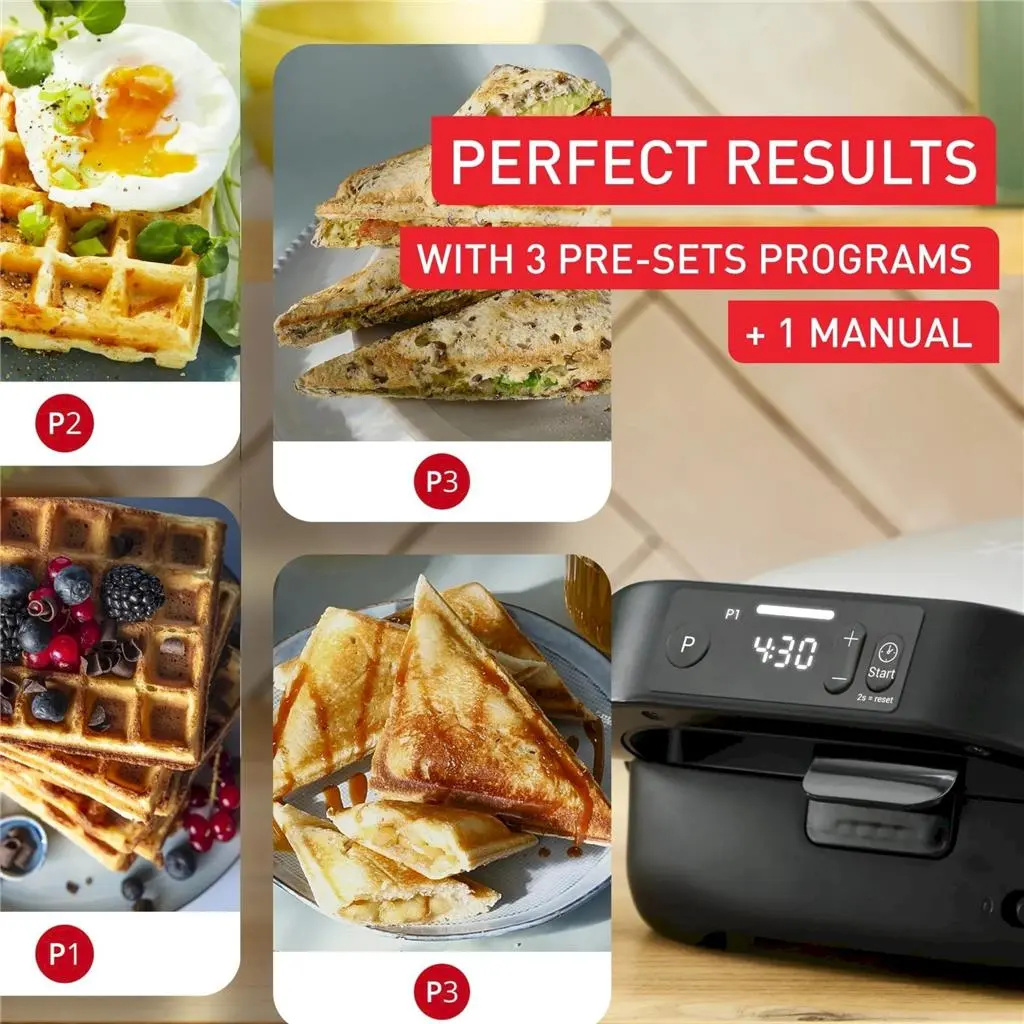 Бутербродница Tefal SW872BF0, серебристый на tehnoparc.md Бутербродница Tefal SW872BF0, серебристый