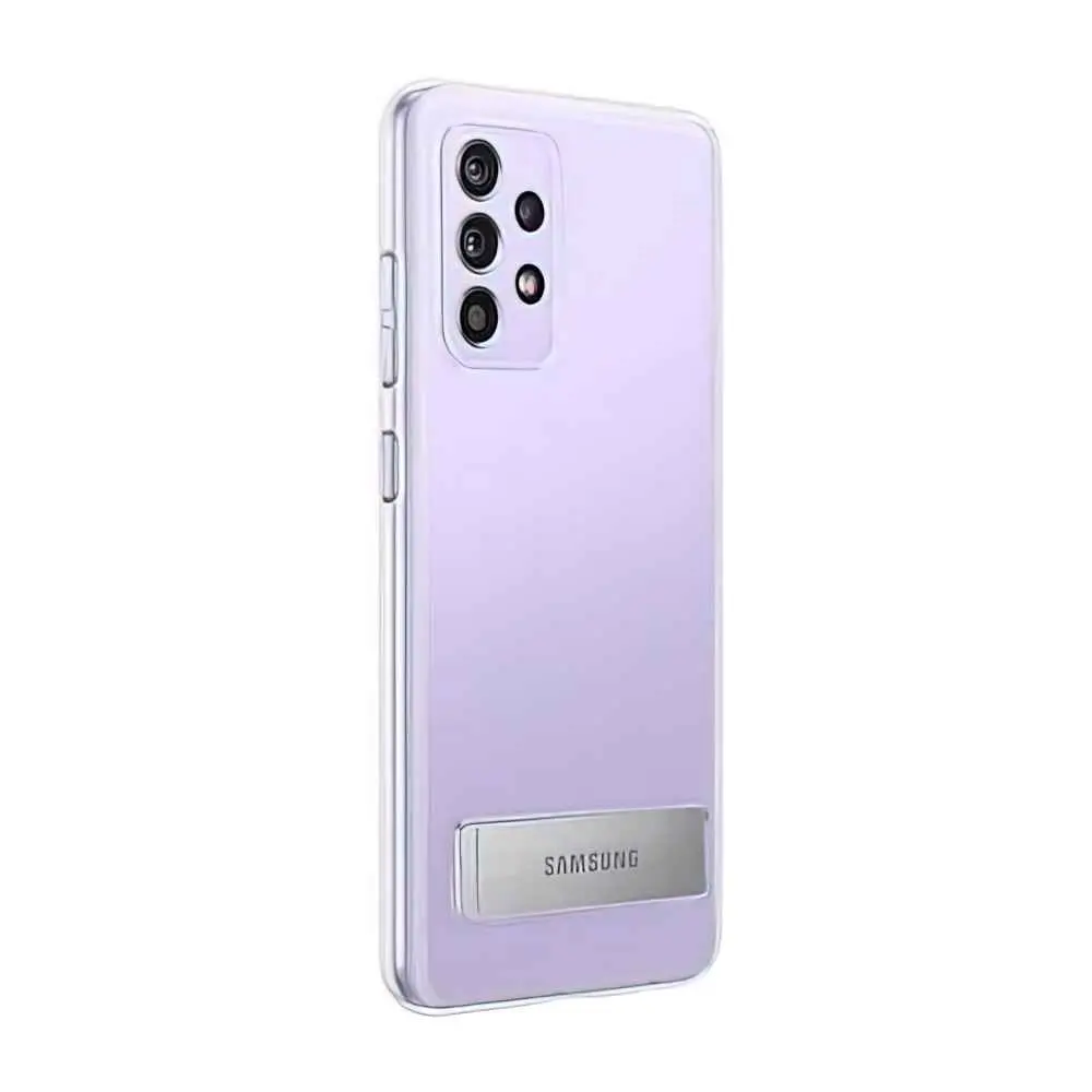 Husă de protecție Samsung Clear Standing Cover Galaxy A52, transparent