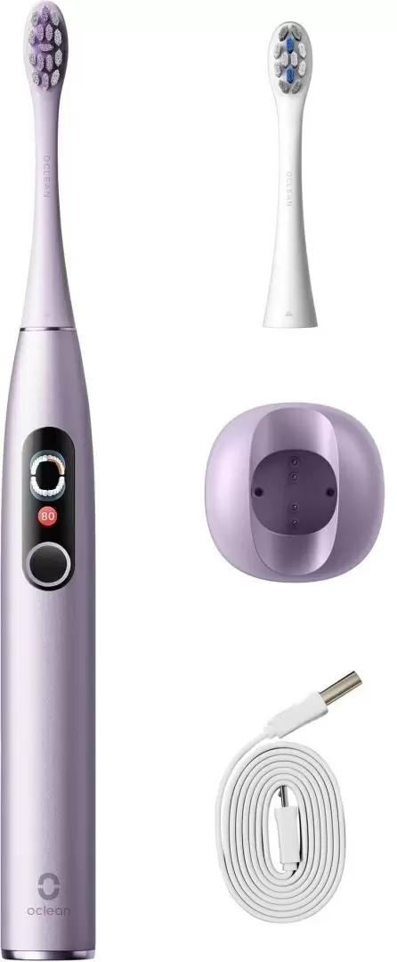 Электрическая зубная щетка Xiaomi Oclean X Pro Digital, фиолетовый