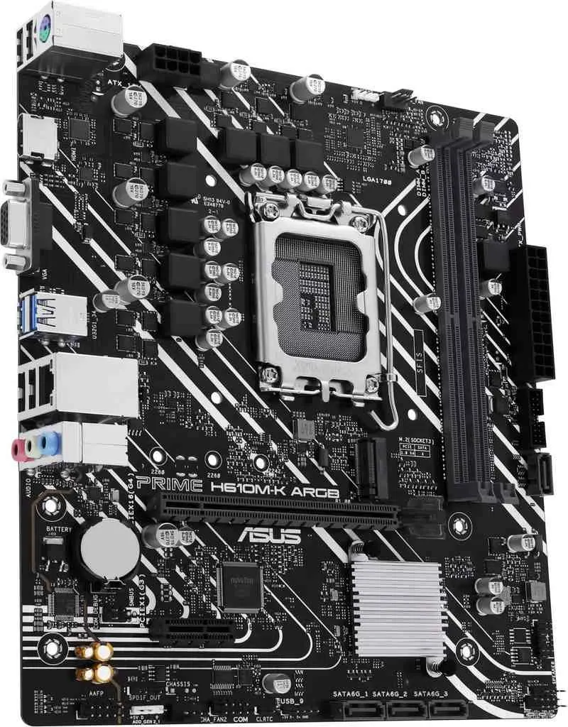 Материнская плата Asus Prime H610M-K ARGB