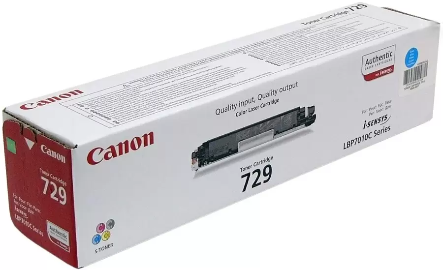 Картридж Canon 729, cyan