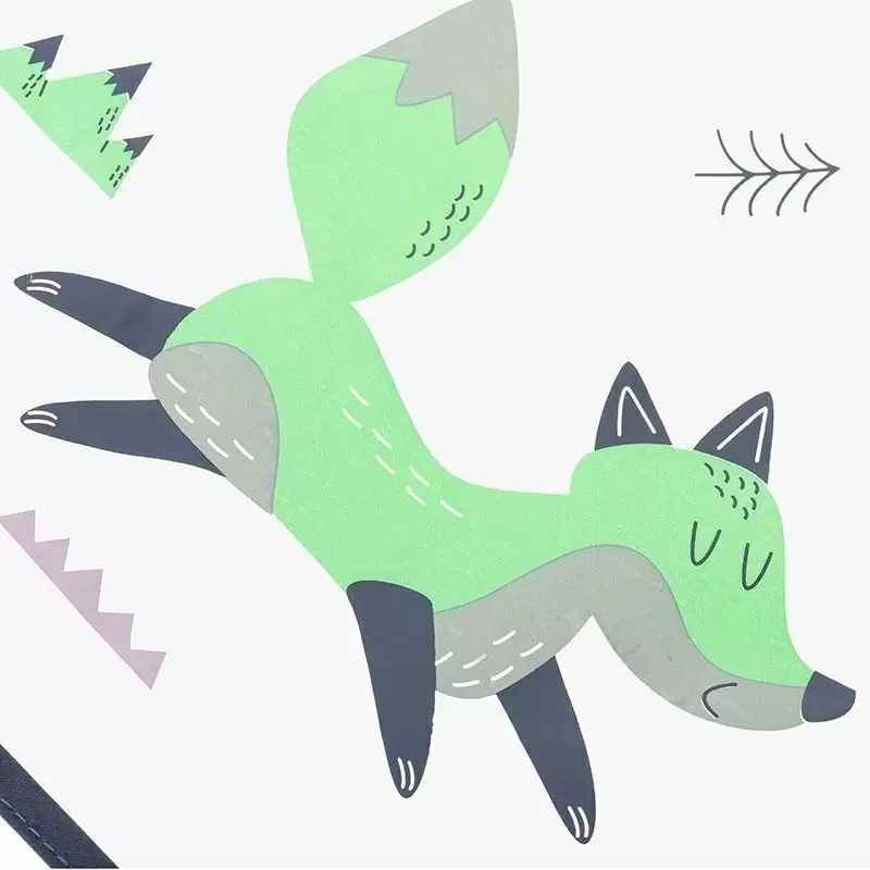 Слюнявчик Akuku A0519 Fox, зеленый