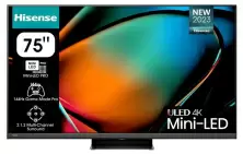 Телевизор Hisense 75U8KQ, черный