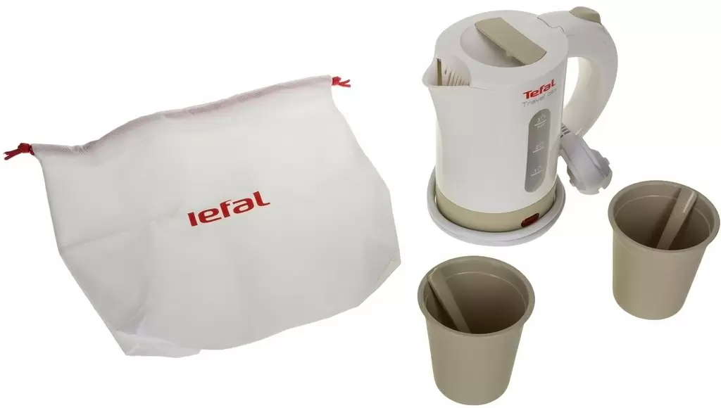 Электрочайник Tefal KO120130, белый/бежевый