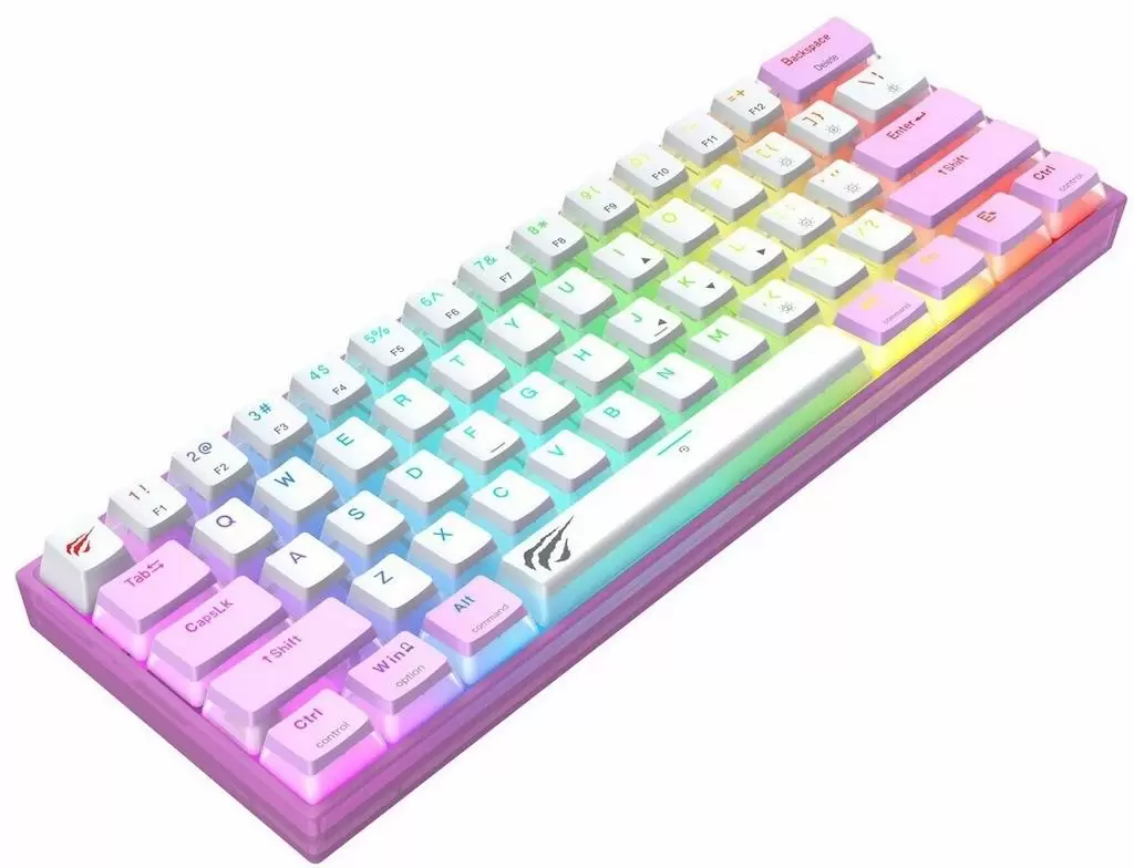 Tastatură Havit KB877L (EN), violet