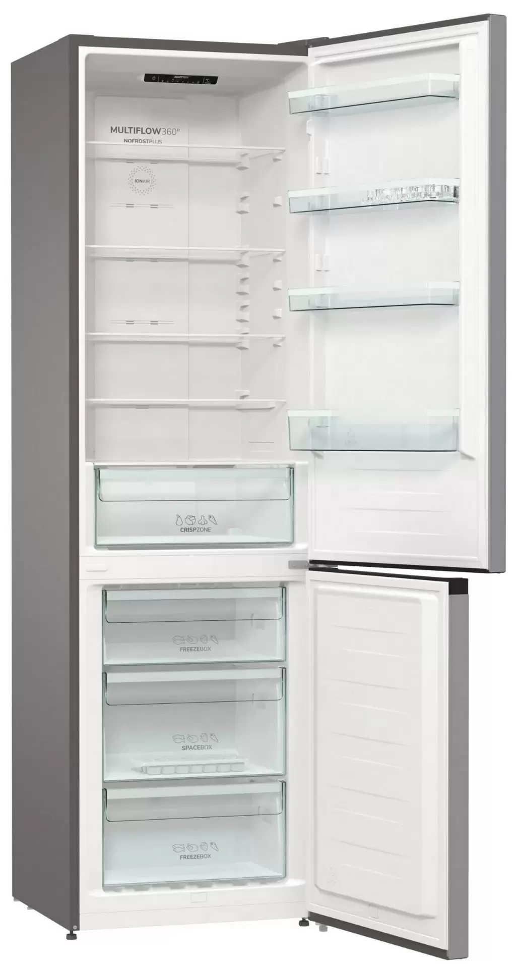 Frigider Gorenje NRK 6201 ES4, argintiu