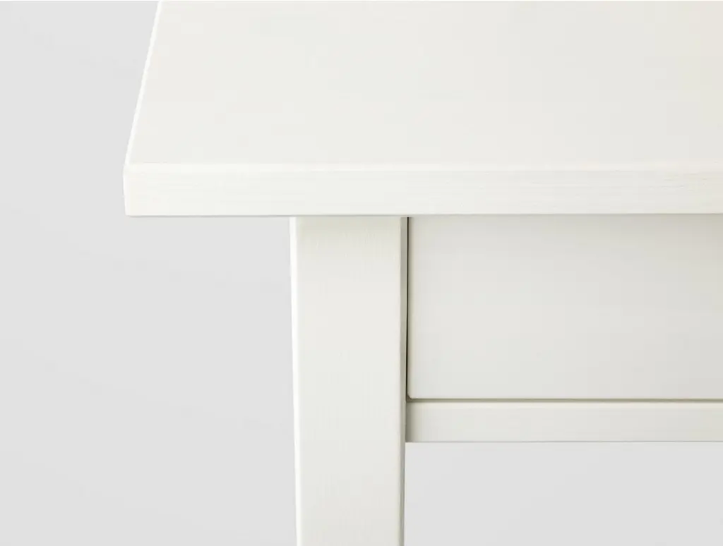 Noptieră IKEA Hemnes 46x35cm, alb