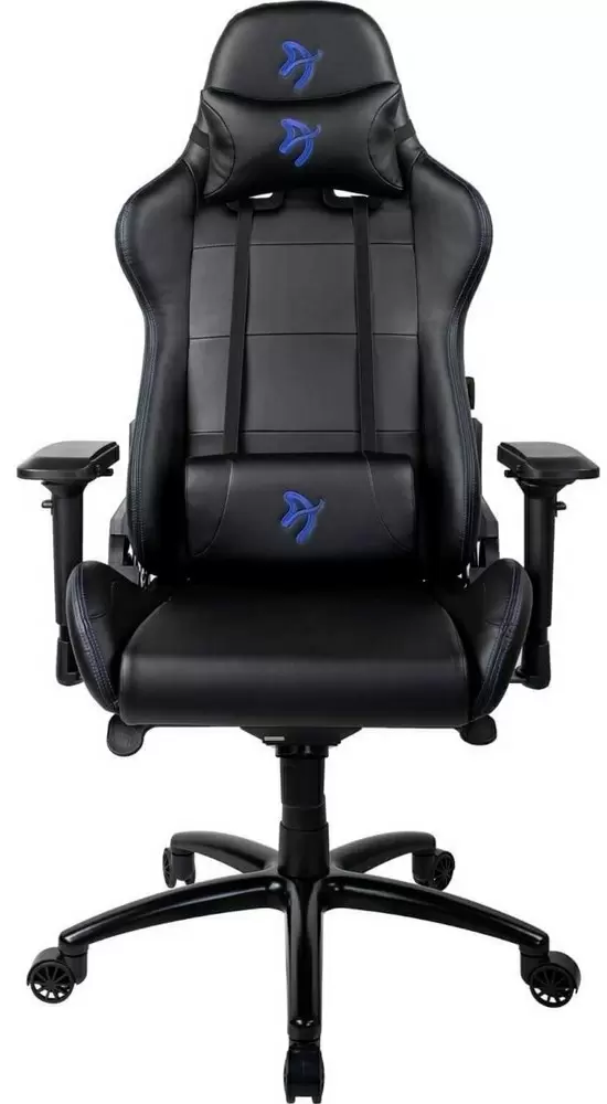 Компьютерное кресло Arozzi Verona Signature PU, черный/синий
