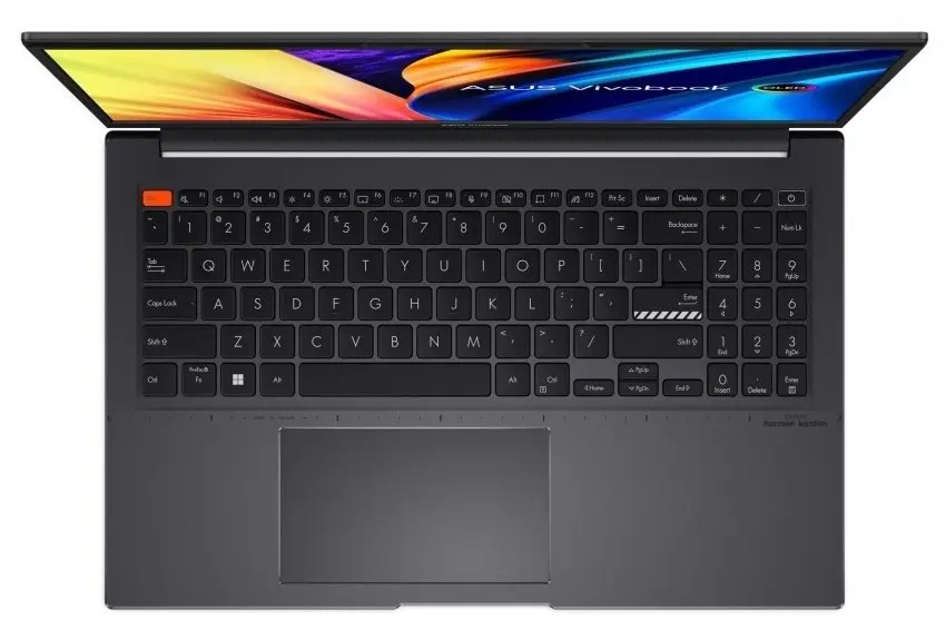 Ноутбук Asus Vivobook S 15 M3502QA (15.6"/2.8K/Ryzen 5 5600H/8GB/256GB/AMD Radeon), черный
