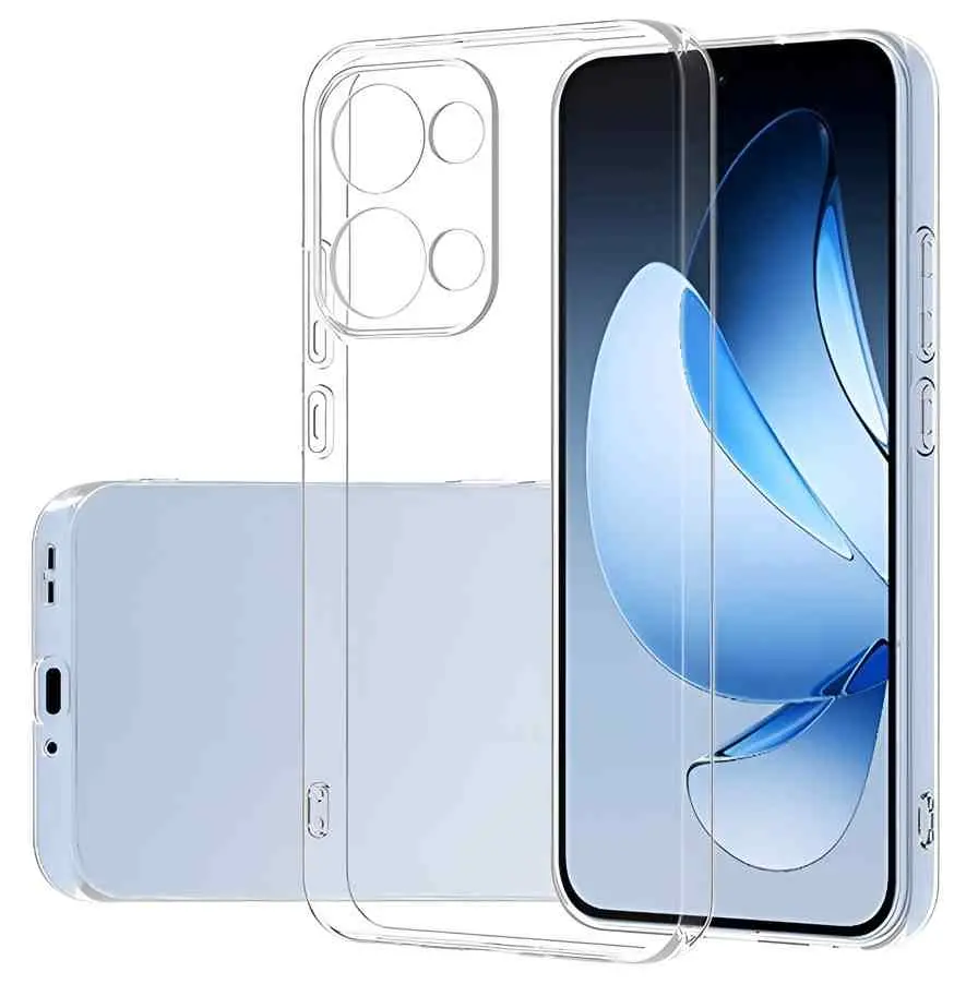 Husă de protecție WOO Soft TPU Oppo Reno 13 5G Clear (WOOCTPSOR13CL), transparent