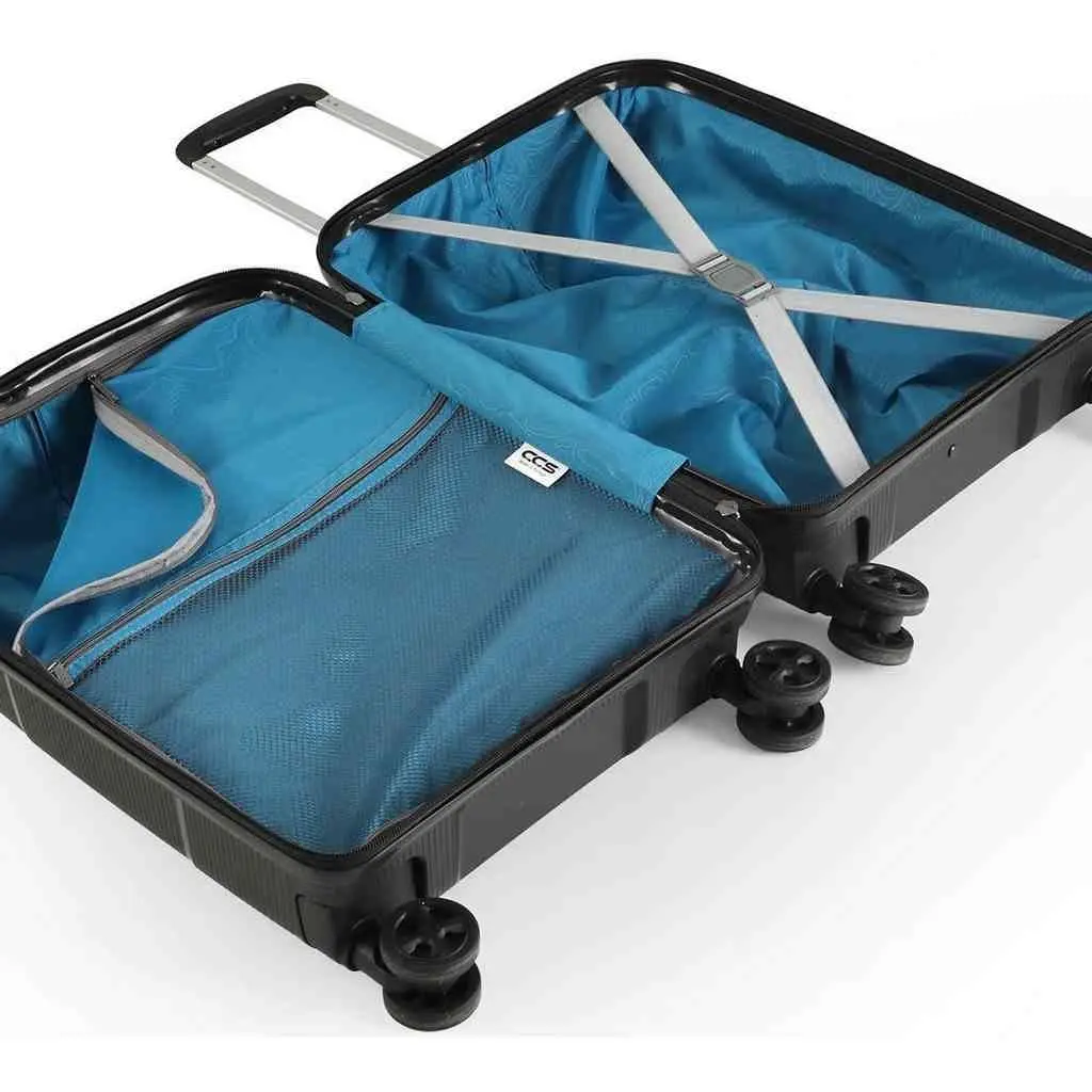 Set de valize CCS 5264 Set, negru