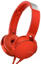 Наушники Sony MDR-XB550AP Extra Bass, красный на tehnoparc.md Наушники Sony MDR-XB550AP Extra Bass, красный