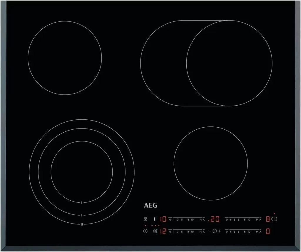Plită incorporabilă electrică AEG HK654070FB, negru