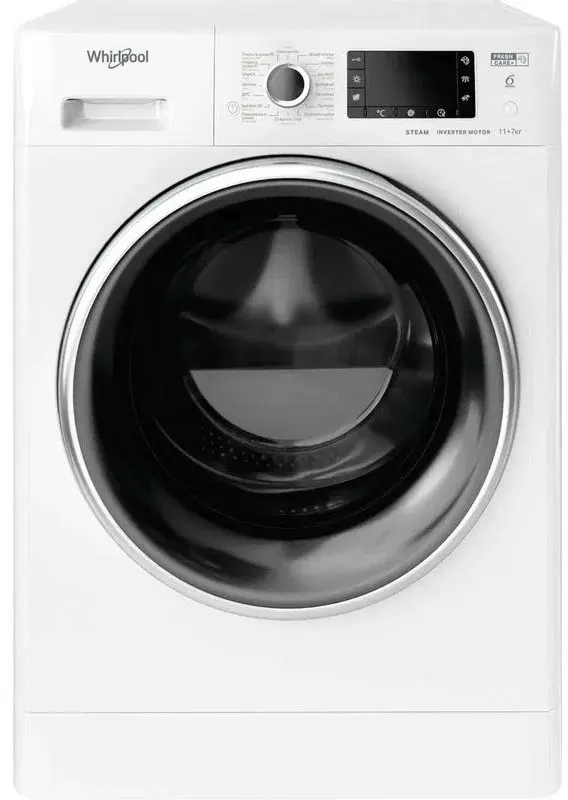 Maşină de spălat rufe Whirlpool FWDD 1171582 WBCV, alb