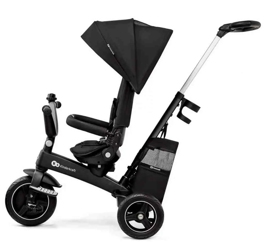 Детский велосипед KinderKraft Easytwist, черный