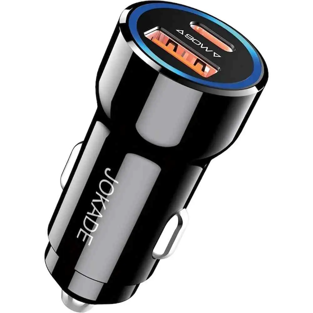 Автомобильная зарядка Jokade JH047BK, черный