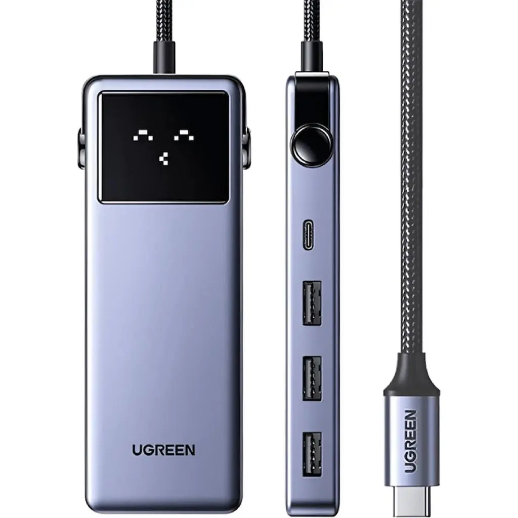 Разветвитель Ugreen CM888, серый на tehnoparc.md Разветвитель Ugreen CM888, серый
