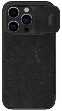Husă de protecție Nillkin Apple iPhone 15 Pro Qin Pro, negru