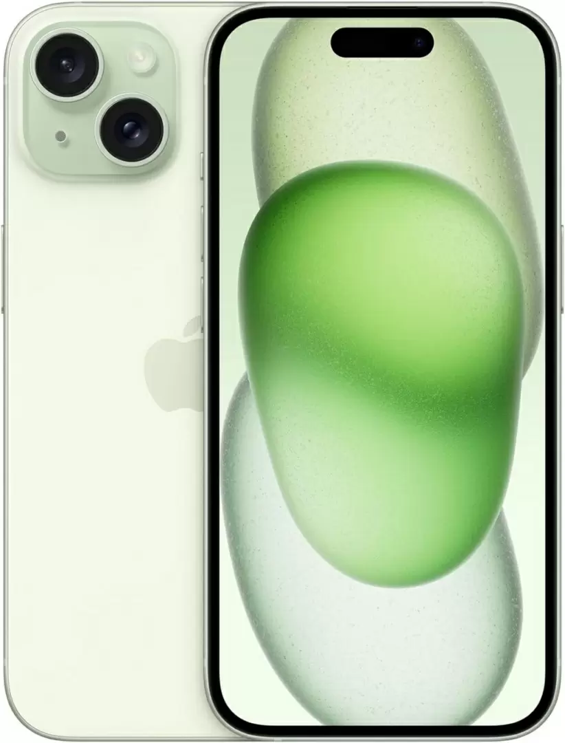 Smartphone Apple iPhone 15 256GB, verde