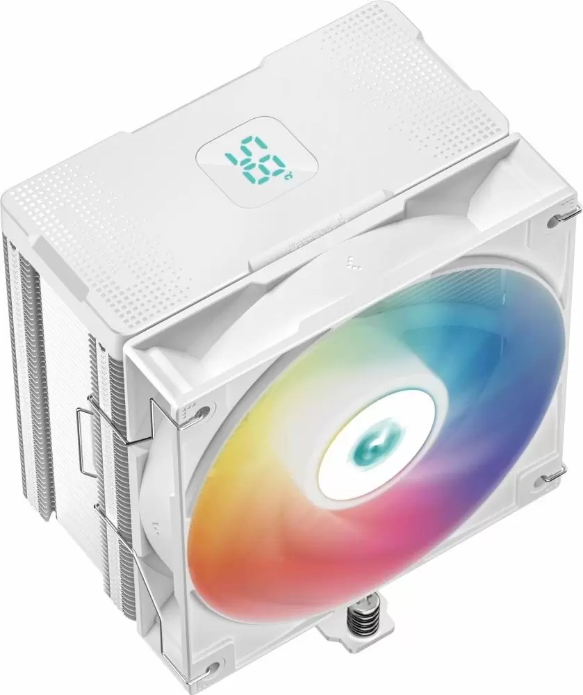 Cooler Procesor DeepCool AG500 Digital WH ARGB, alb