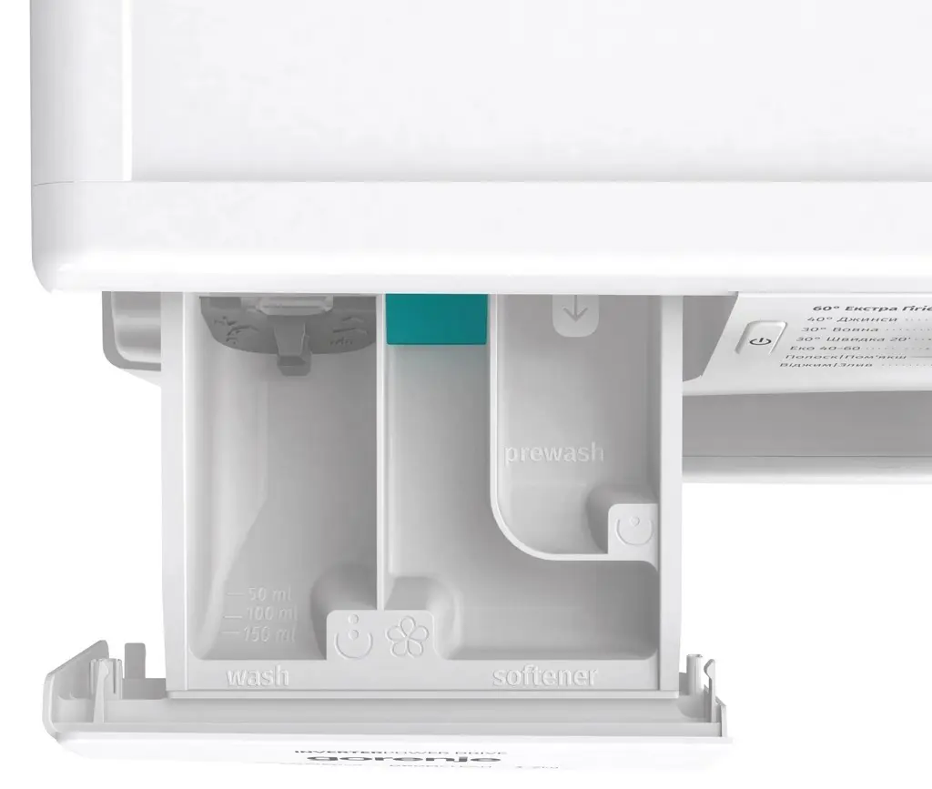 Maşină de spălat rufe Gorenje WNPI 72 SB/UA, alb