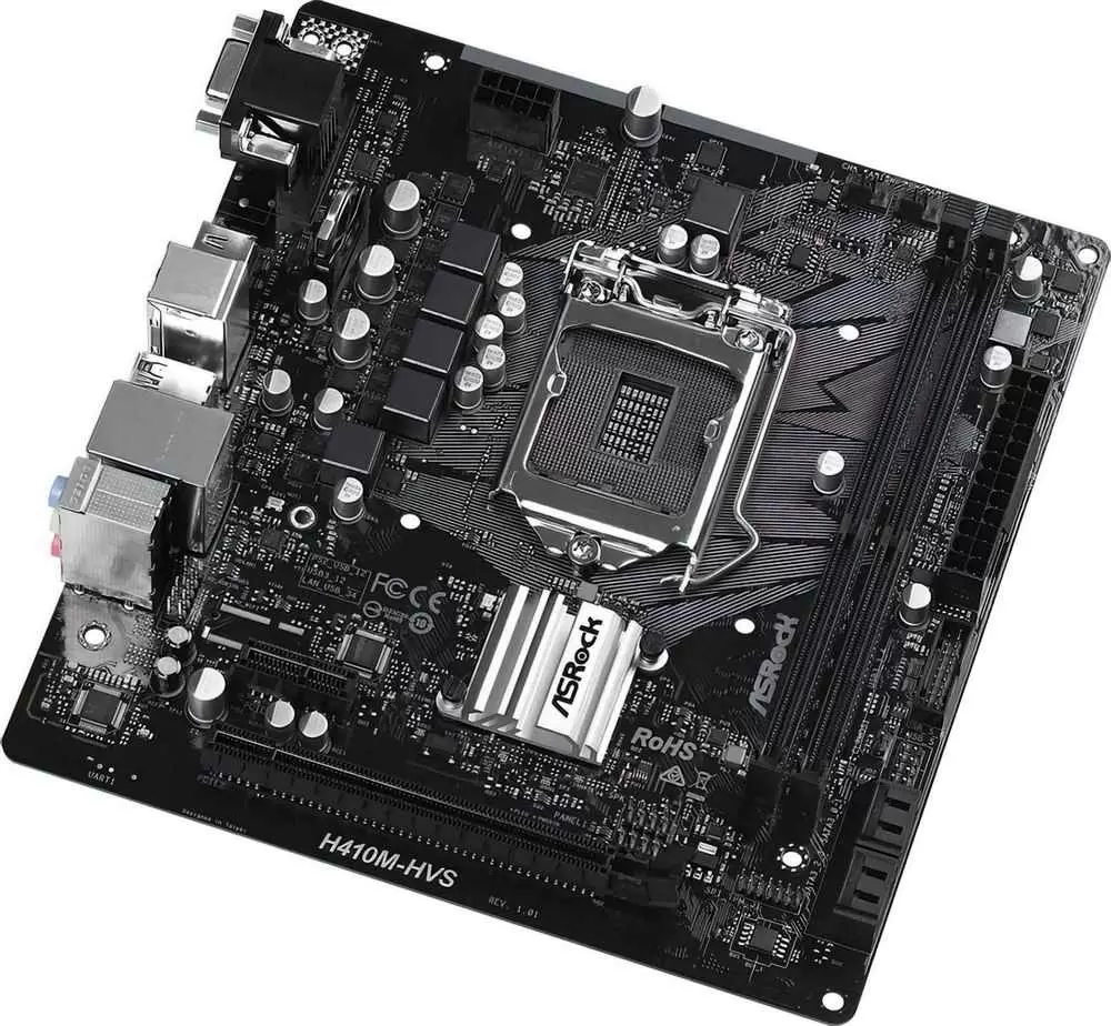 Материнская плата ASrock H410M-HVS