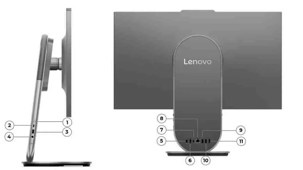 Моноблок Lenovo AIO Yoga 27IAH10 (27.0"/QHD/Core Ultra 9 285H/32GB/1TB), серый на tehnoparc.md Моноблок Lenovo AIO Yoga 27IAH10 (27.0"/QHD/Core Ultra 9 285H/32GB/1TB), серый