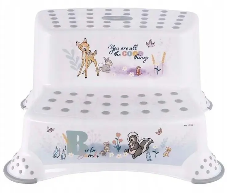Подставка-ступенька для ванной Keeeper Bambi (10032519), белый на tehnoparc.md Подставка-ступенька для ванной Keeeper Bambi (10032519), белый