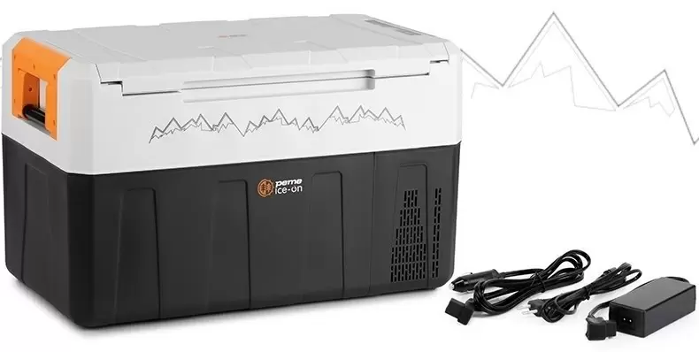 Автомобильный холодильник Peme Ice-on Picnic 35L Adventure, черный/оранжевый