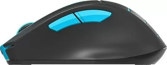 Mouse A4Tech Fstyler FG30, negru/albastru