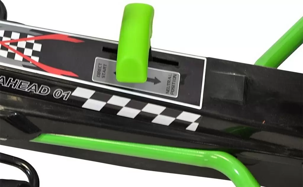 Веломобиль Enero Sport Go-Kart 01, зеленый