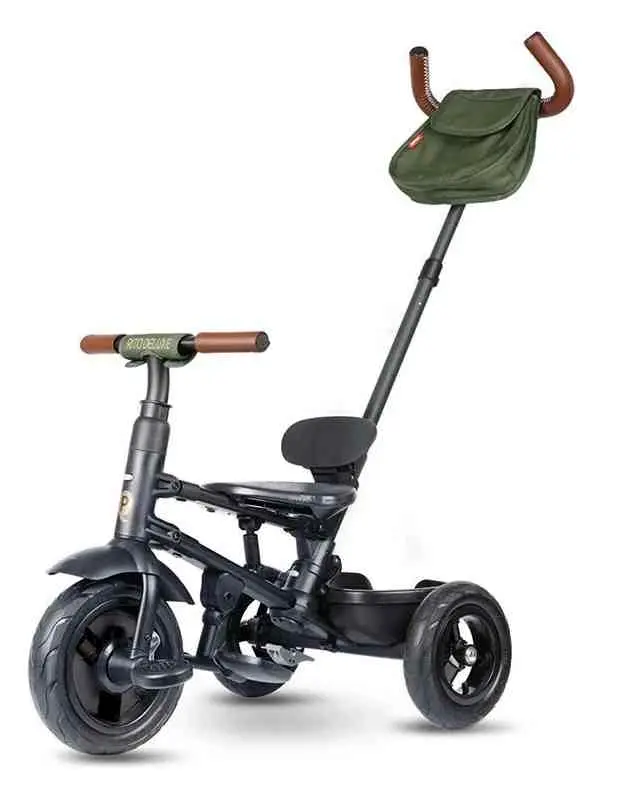 Bicicletă pentru copii Qplay Rito Deluxe, verde
