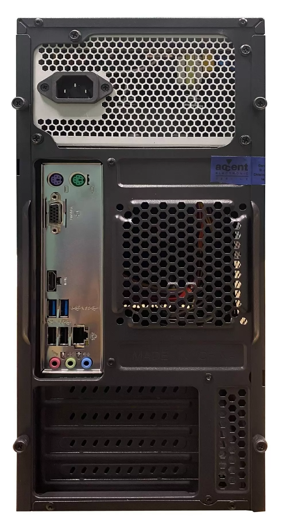 Системный блок Atol PC1030MP (Ryzen 3 3200G/16ГБ/512ГБ), черный