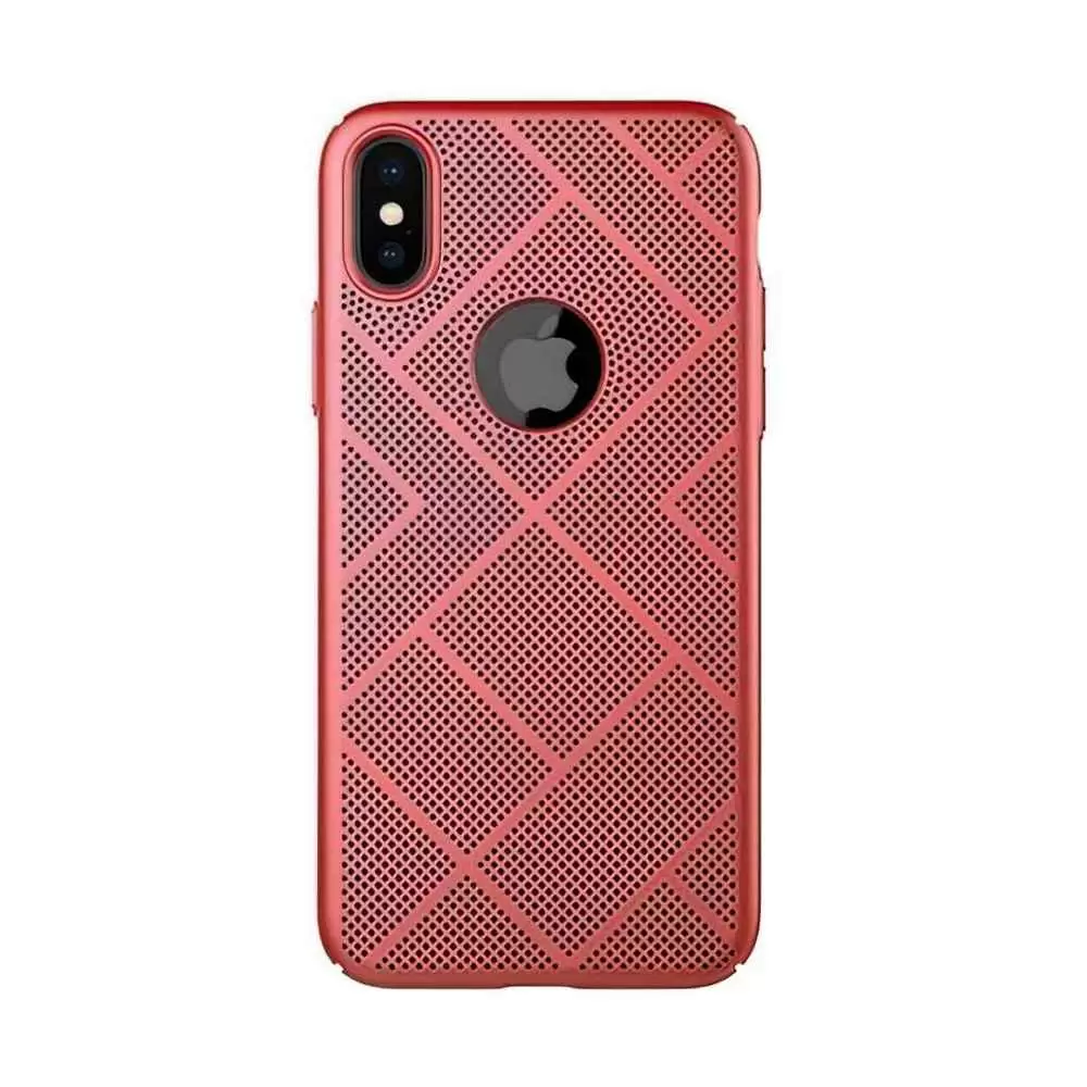 Husă de protecție Nillkin iPhone XS/X Air, roșu