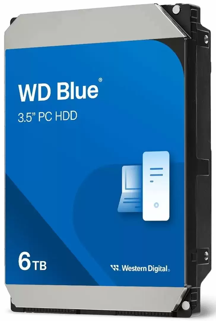 Жесткий диск WD Caviar Blue 3.5" WD60EAZX-FR, 6TB