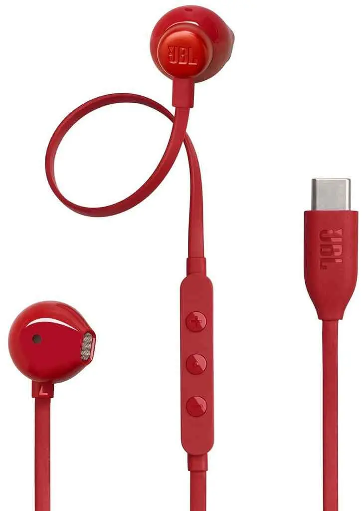 Наушники JBL Tune 305C, красный