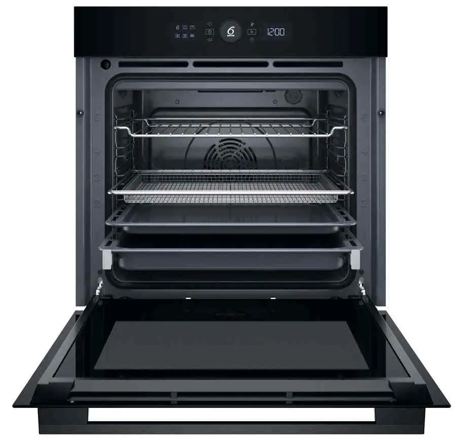 Электрический духовой шкаф Whirlpool WOI5S8HM1SBA, черный на tehnoparc.md Электрический духовой шкаф Whirlpool WOI5S8HM1SBA, черный