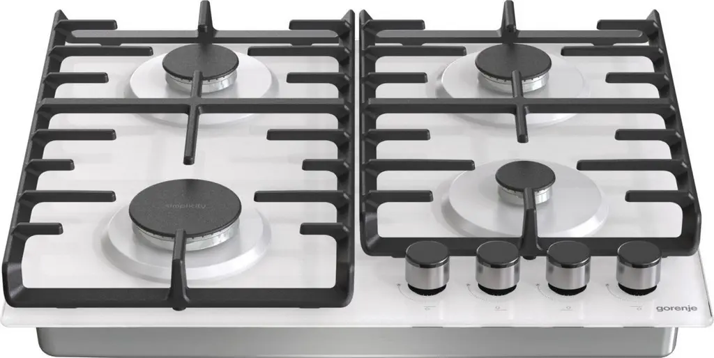 Plită incorporabilă cu gaz Gorenje GT 642 SYW, alb