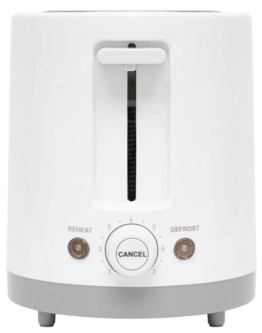Тостер Home HG KP 22, белый/серый