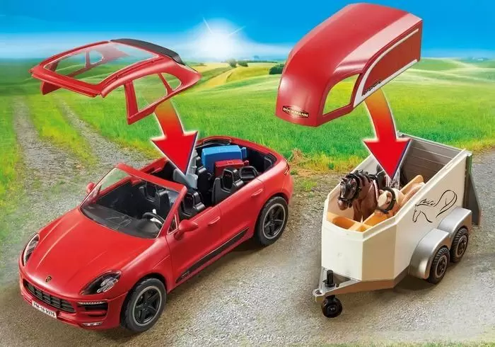 Игровой набор Playmobil Porsche Macan GTS