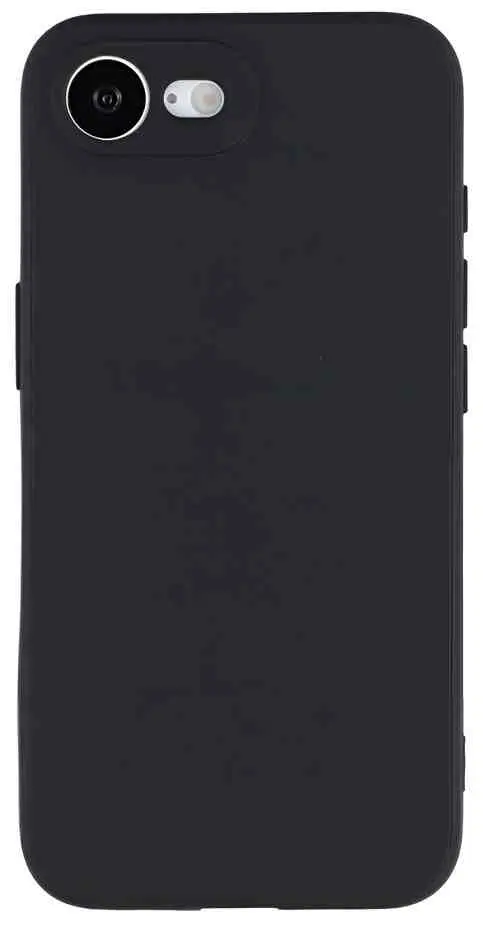 Чехол WOO Liquid Silicone Iphone 16E (WLSCMIP16EBL), черный