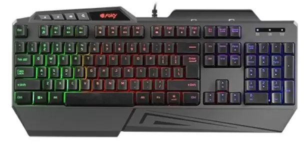 Tastatură Fury Skyraider (US), negru