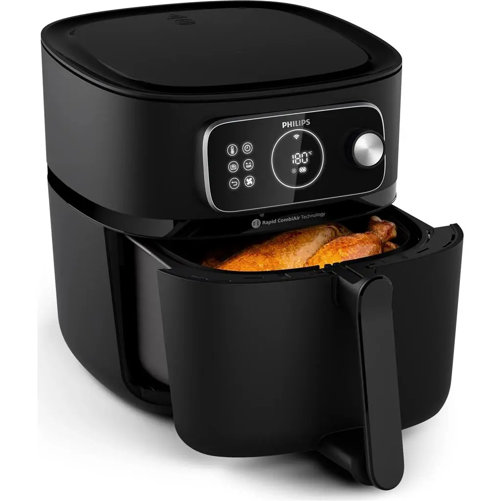 Aerogril Philips HD9876/90, negru pe tehnoparc.md Aerogril Philips HD9876/90, negru