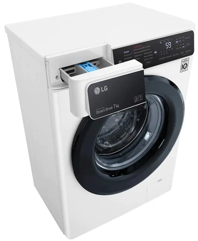 Maşină de spălat rufe LG F2T3HS6W, alb