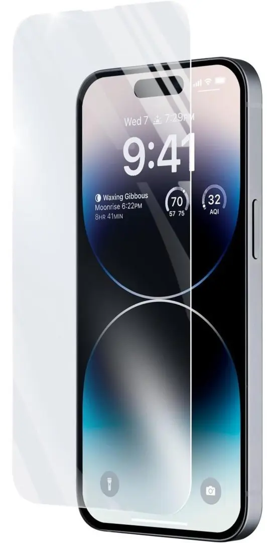 Sticlă de protecție Cellularline Tempered Glass Antishock for Apple iPhone 14 Plus/14 Pro Max Transparent