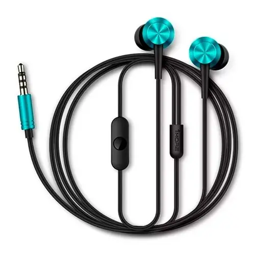 Căşti Xiaomi 1More Piston Fit, negru/albastru