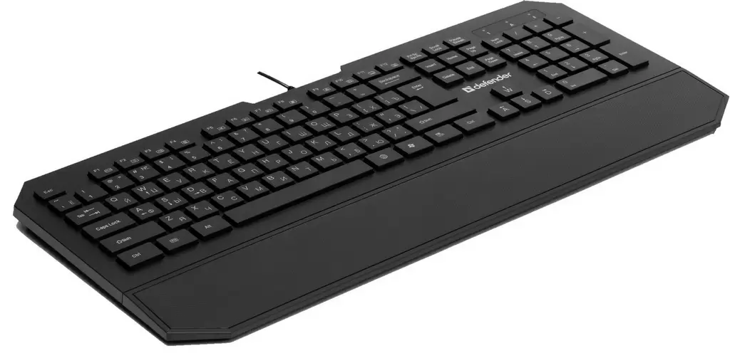 Tastatură Defender Oscar 600, negru